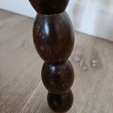 Wooden tripod stool