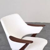 Mid-Century Norwegian Teak Armchairs Knott from Brunstad Møbelfabrikk, 1960