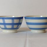 Pair of Ternana ceramic bowls
