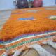 Handmade traditional Beni Ourain Berber rug, size 150 x 250 cm.