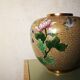 Vase email cloisonné chinois