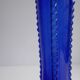 Pair of blue soliflore vases
