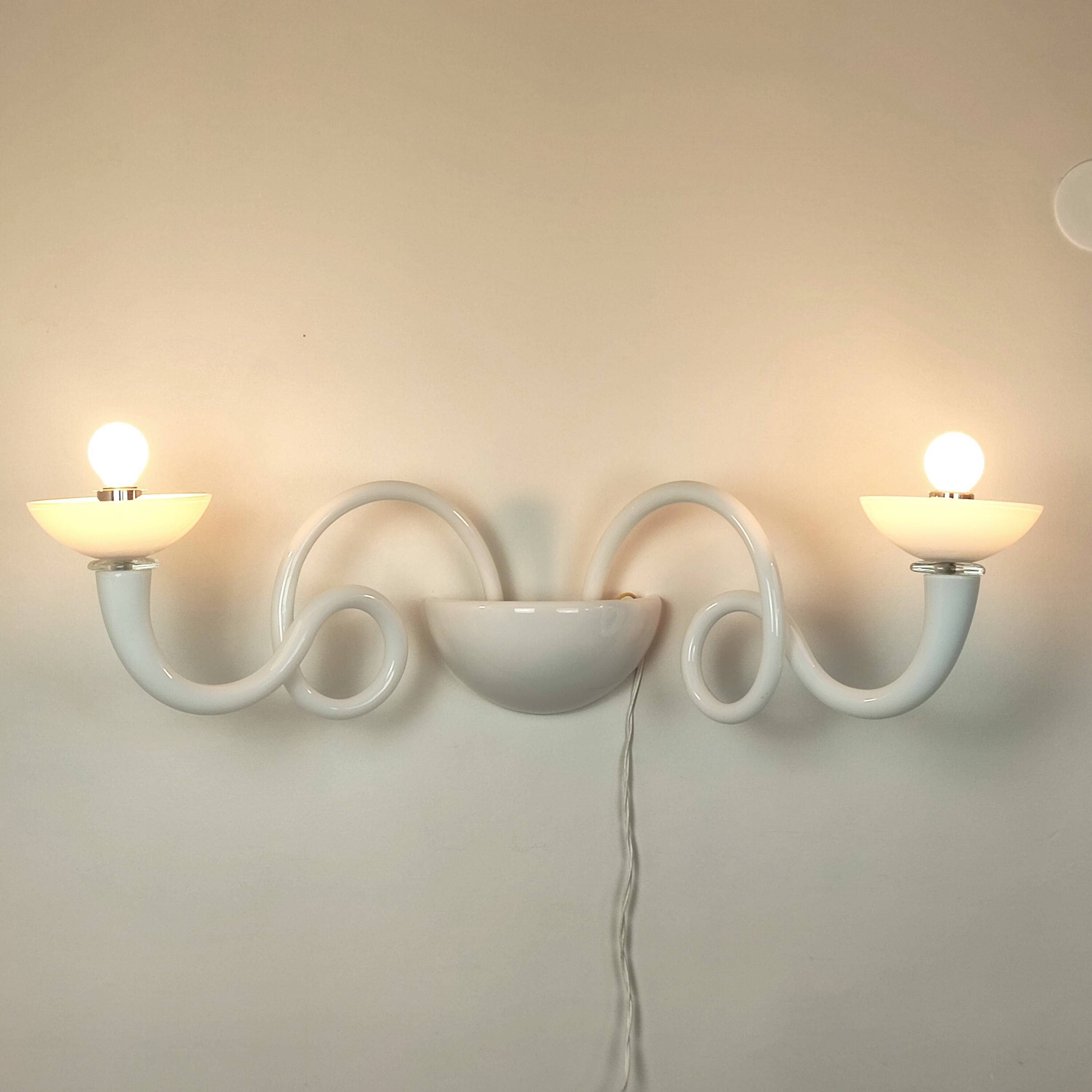 Artemide Murano glass wall light