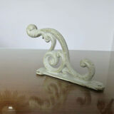 Pair of cast iron hooks nineteenth century
