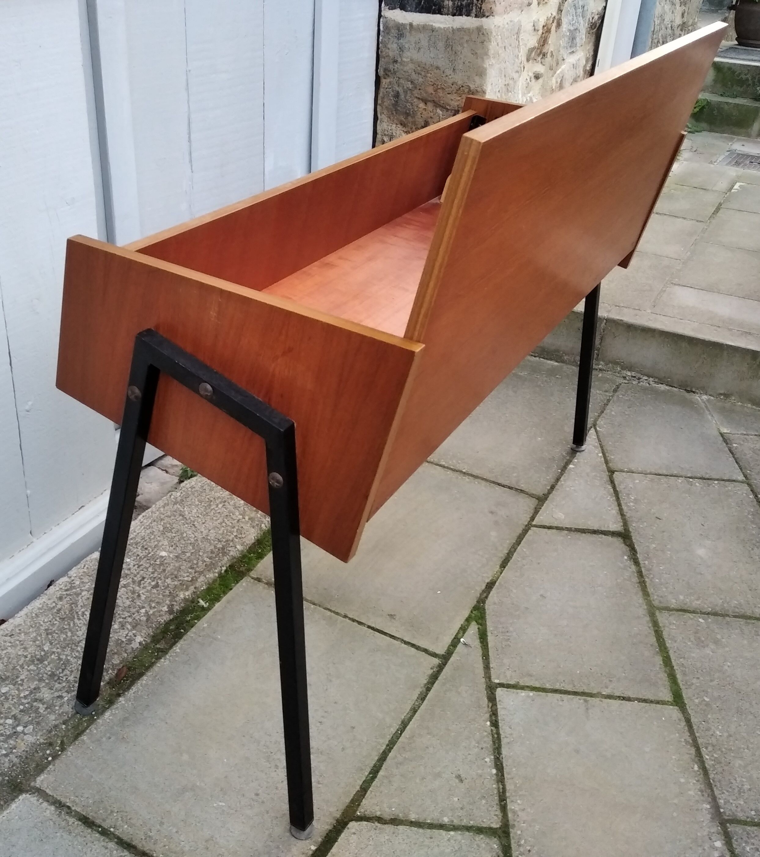 Scandinavian vintage console 1950