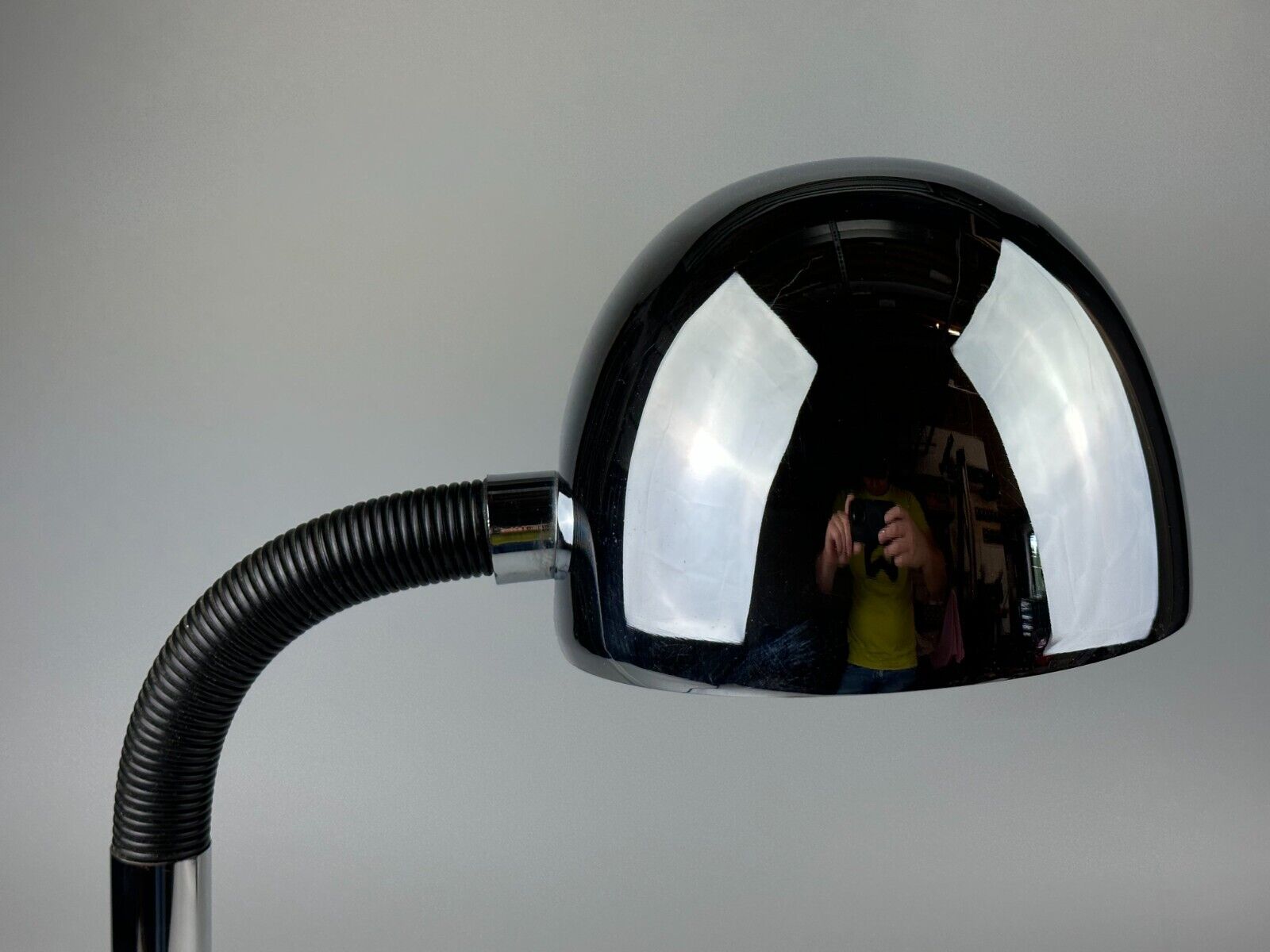 60s 70s table lamp Egon Hillebrand spherical lamp Space Age metal design