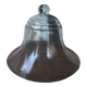 Cloche verre vert céladon