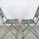 Set de 2 chaises de jardin