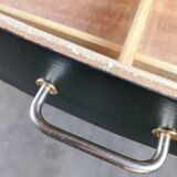 Vintage desk, compass foot dressing table