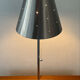 Brushed aluminium design lamp