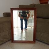 Vintage Italian mirror, beveled glass, 1960s