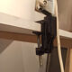 Vintage articulated architect's desk lamp by Fluvio Battaglia Emmedi artikel studio