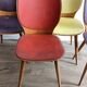Suite de 4 chaises Baumann par Max Bill