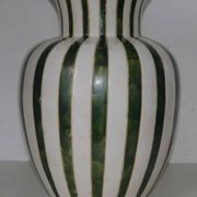 Vase potiche ancienne en céramique 40 cm années 50 signé « PH »