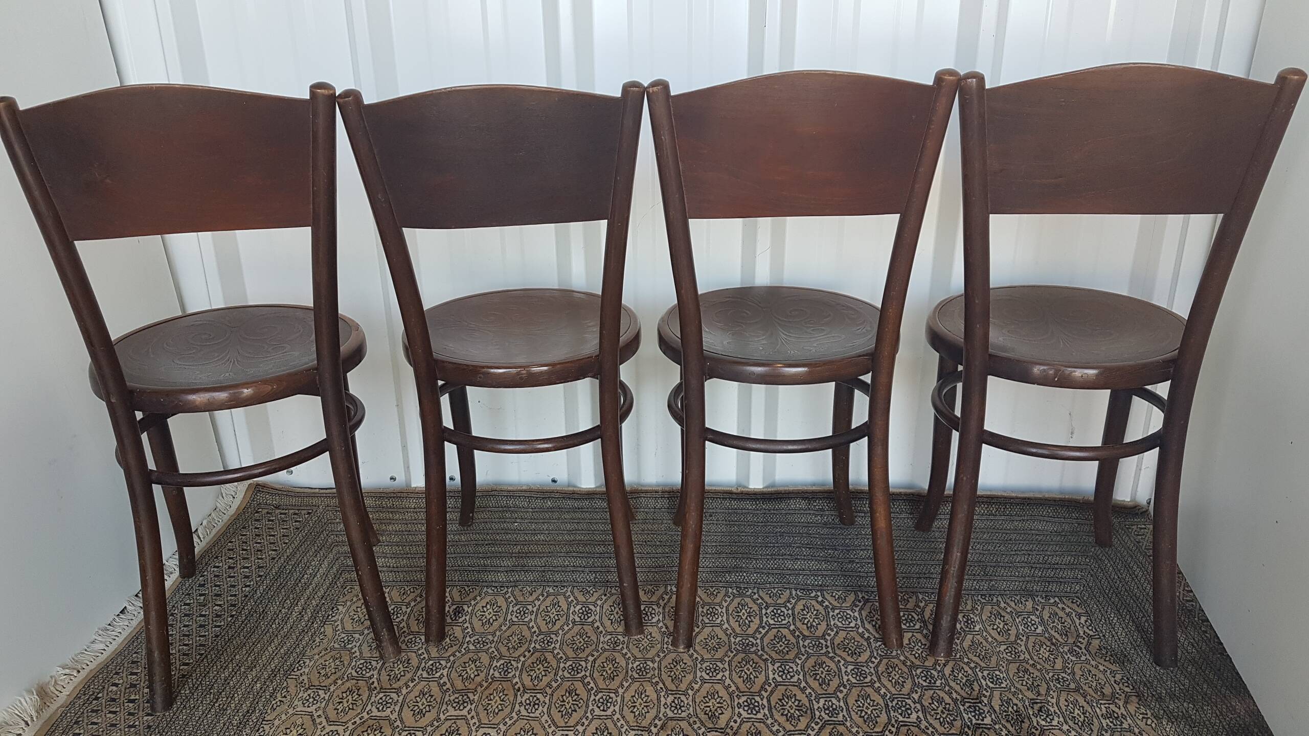 Set of 4 chairs, fischel 1900