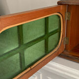 Old wooden shelf