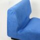 Chauffeuse modulaire bleue Édition Herman Miller