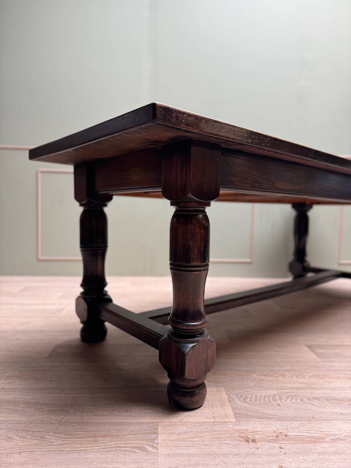 Large Louis XIII Style Oak Monastery Table