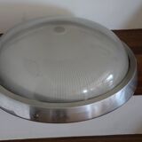 Applique, plafonnier en verre holophane XXL