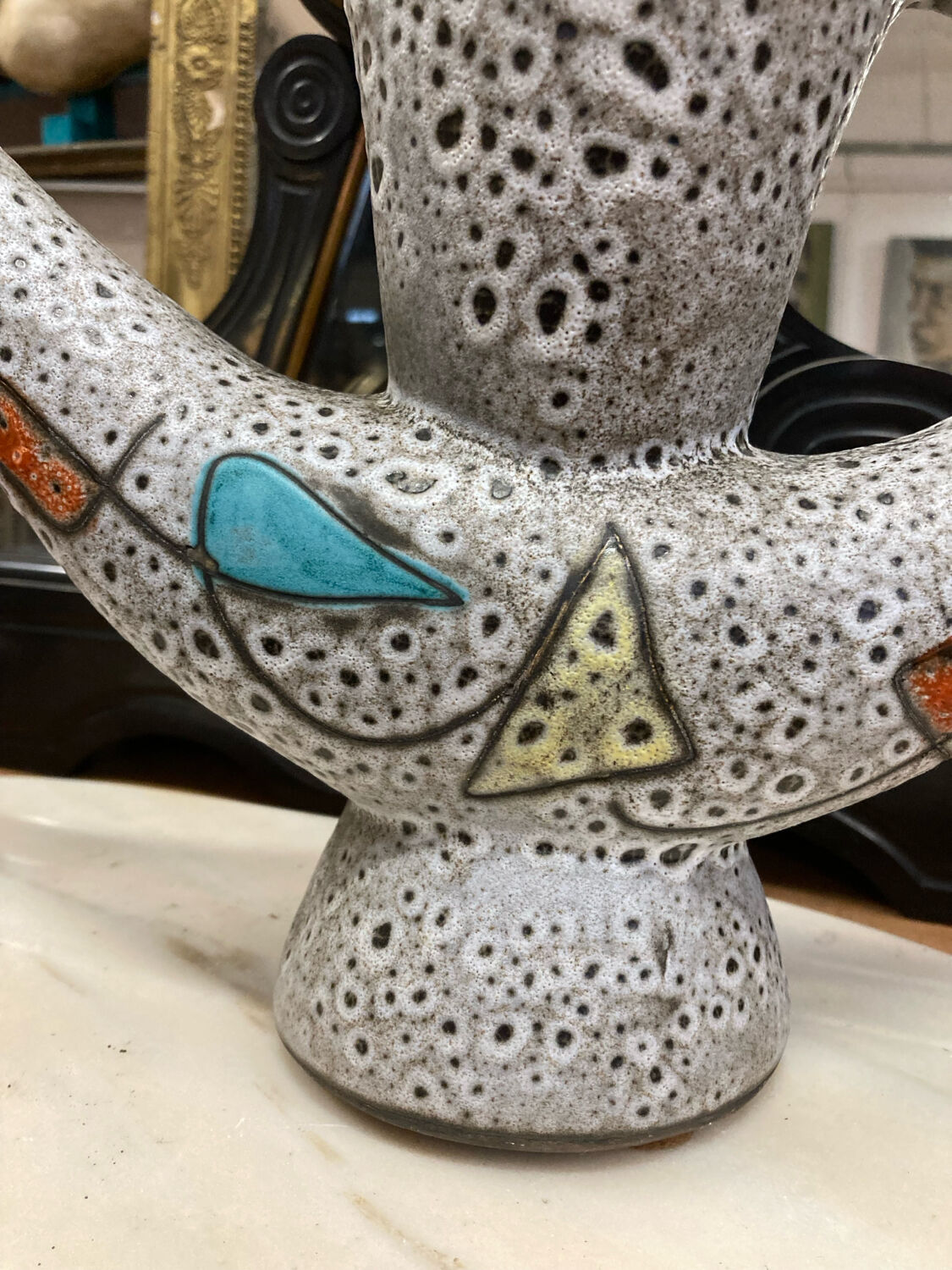 Marius Bessone Lava Vase