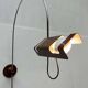 Mid-Century Modern Italian Space Arc Spider Wall Lamp by Joe Colombo for Oluce, 1960s
