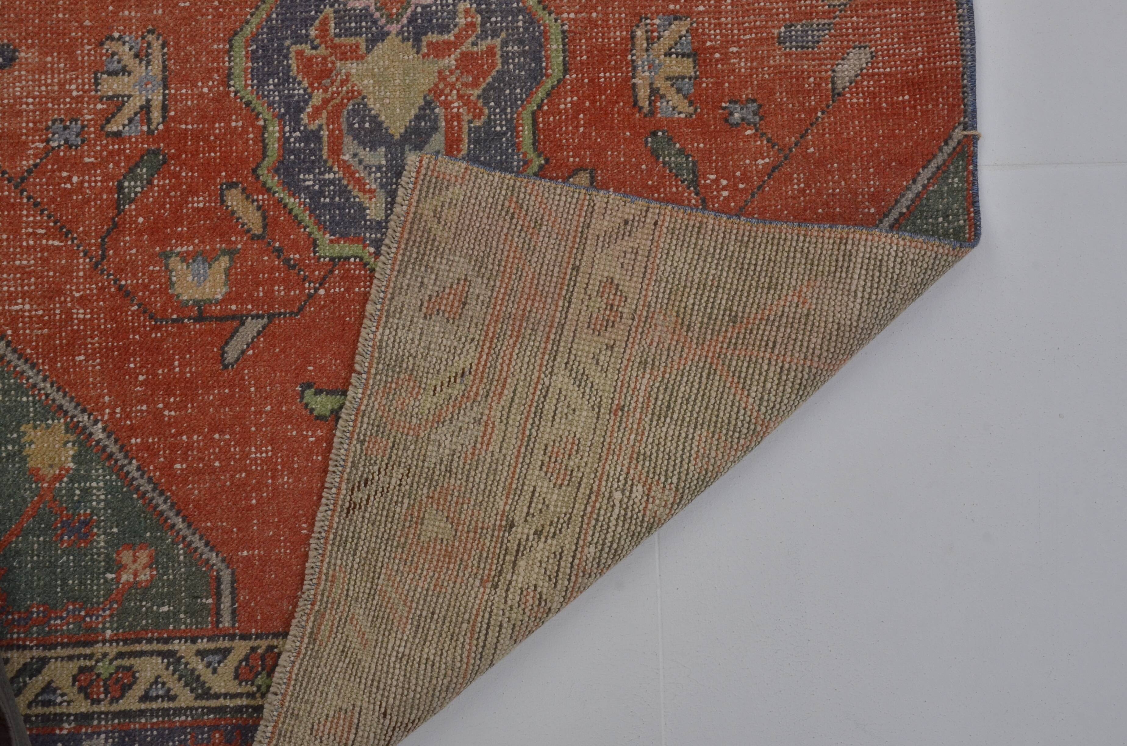Vintage Turkish Handmade Runner sku c406