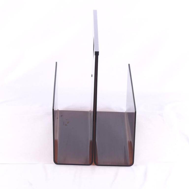 Plexiglass magazine rack Michel Dumas