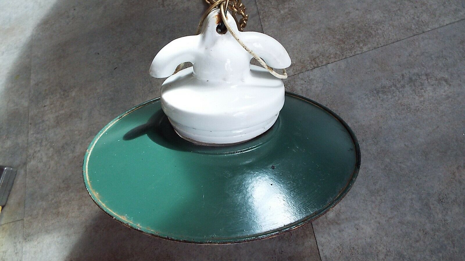 Vintage industrial suspension