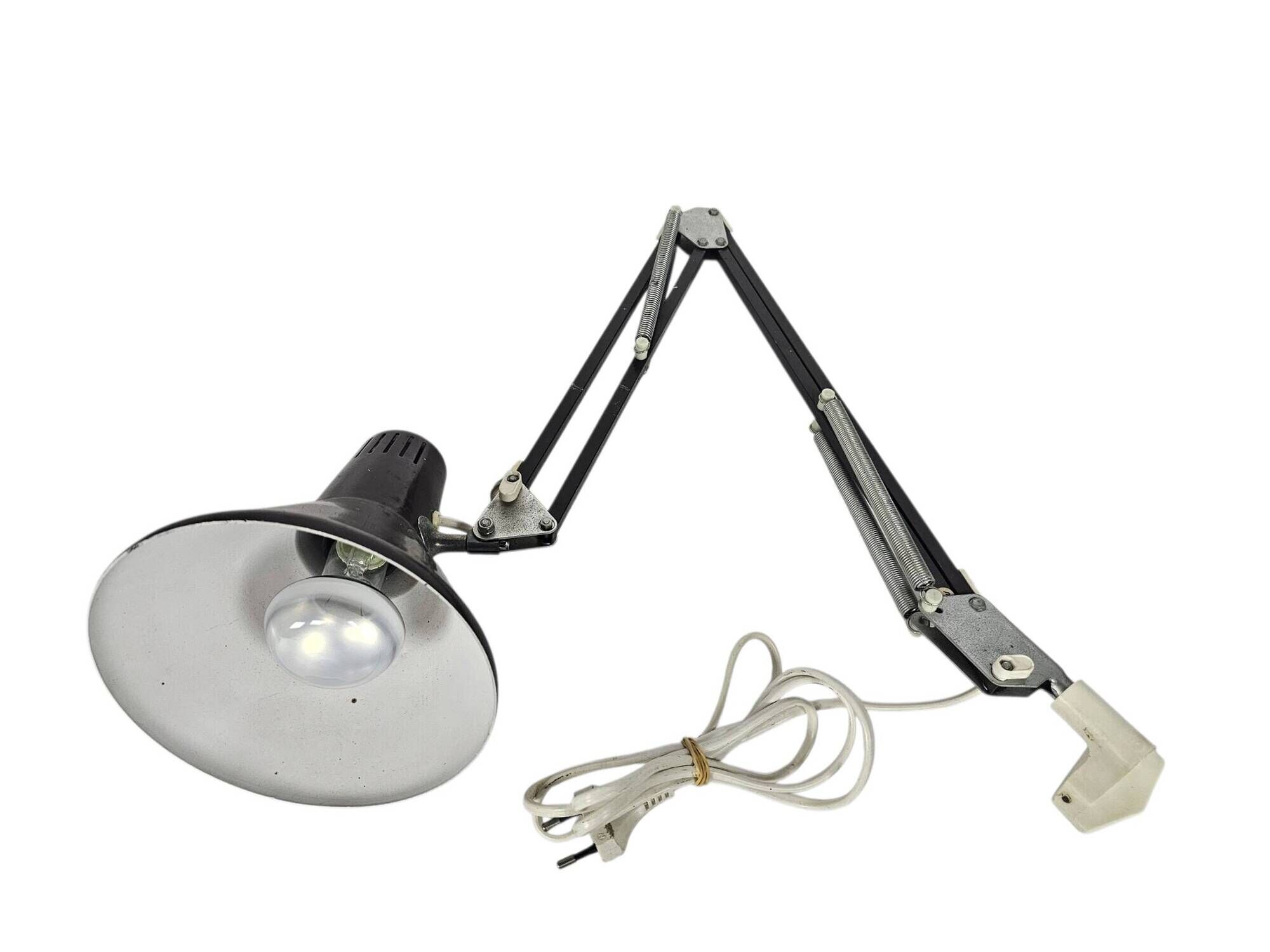 Waso Ledu - WH - wall lamp - architect's lamp - Sweden - 1980s