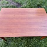 Scandinavian extendable teak dining table