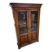 Vitrine en noyer