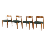 Set of 4 Danish Chairs 'Bjerremose'