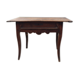 Rectangular walnut table