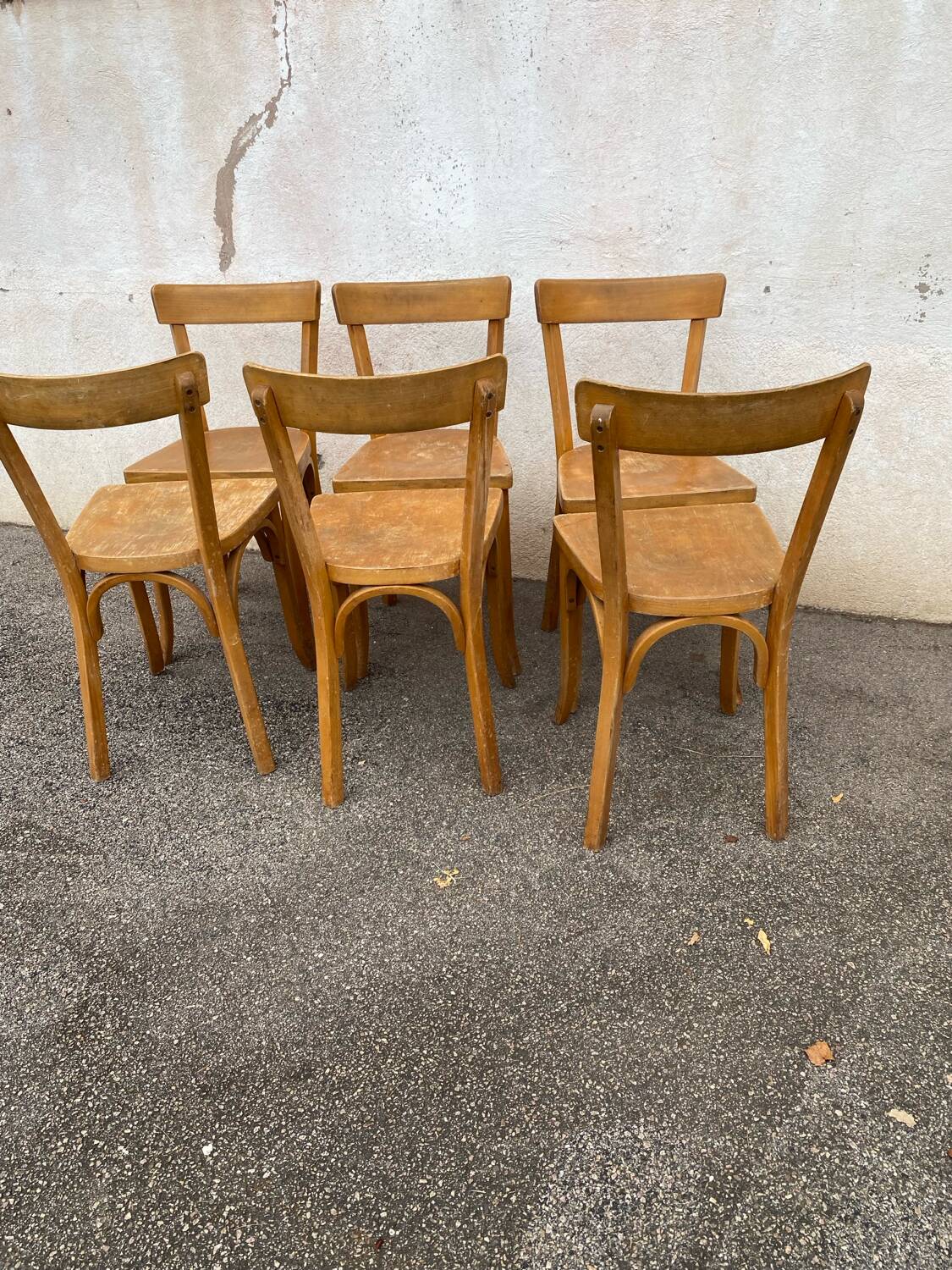 Set de 6 chaises baumann bistrot