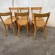 Set de 6 chaises baumann bistrot