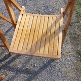 Set of 6 folding chairs