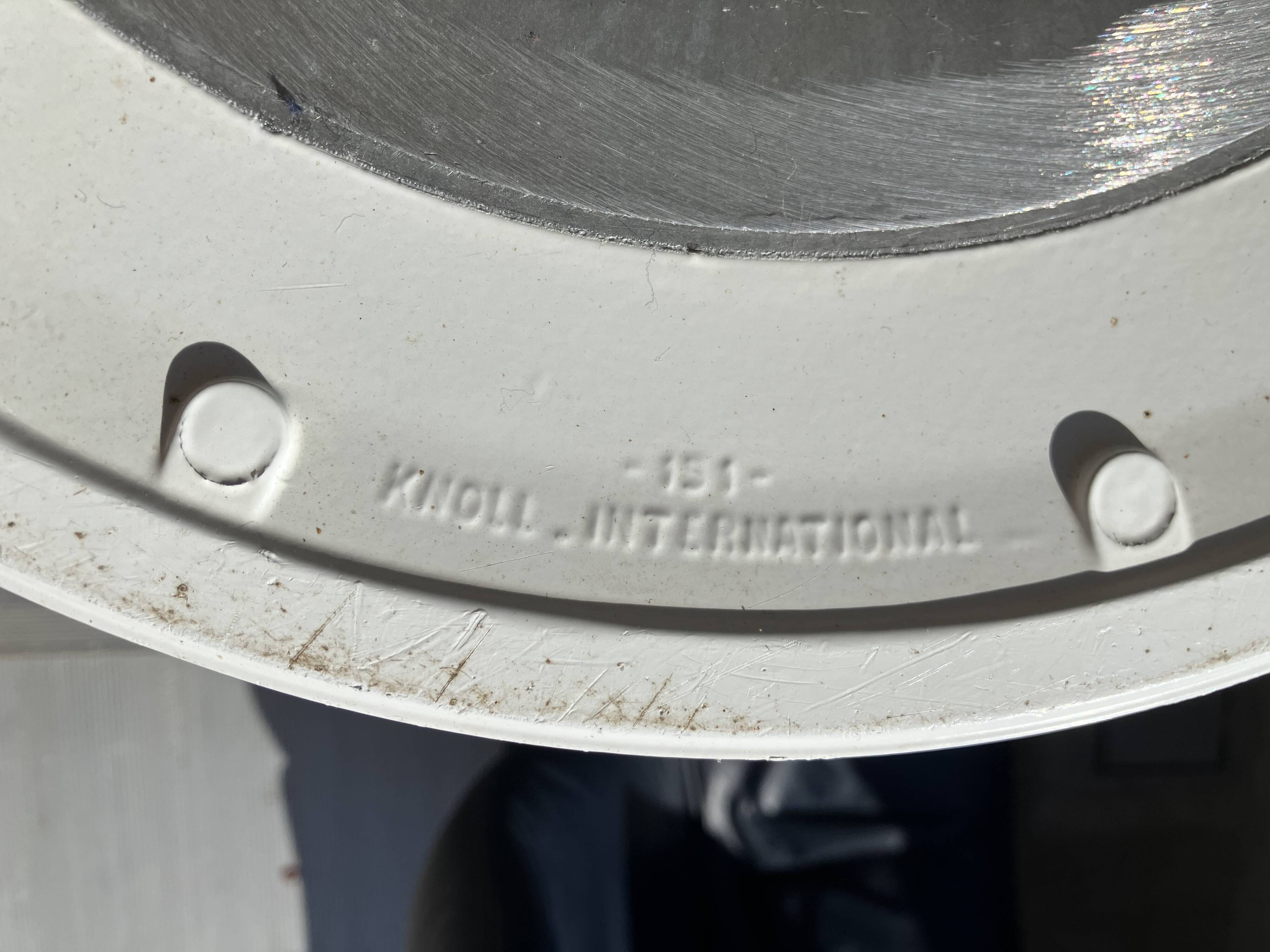 8x original Knoll Tulip dining chairs Eero Saarinen