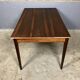 Mid-century rosewood extendable dining table