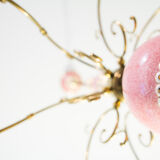 Flemish Ceramic Floral Chandelier