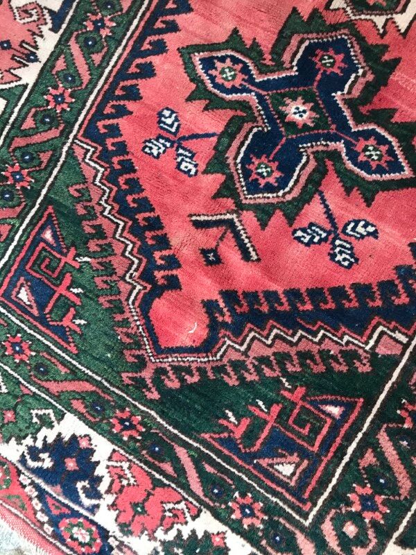 Nice Turkish vintage Konya carpet handmade 115 X 200 CM