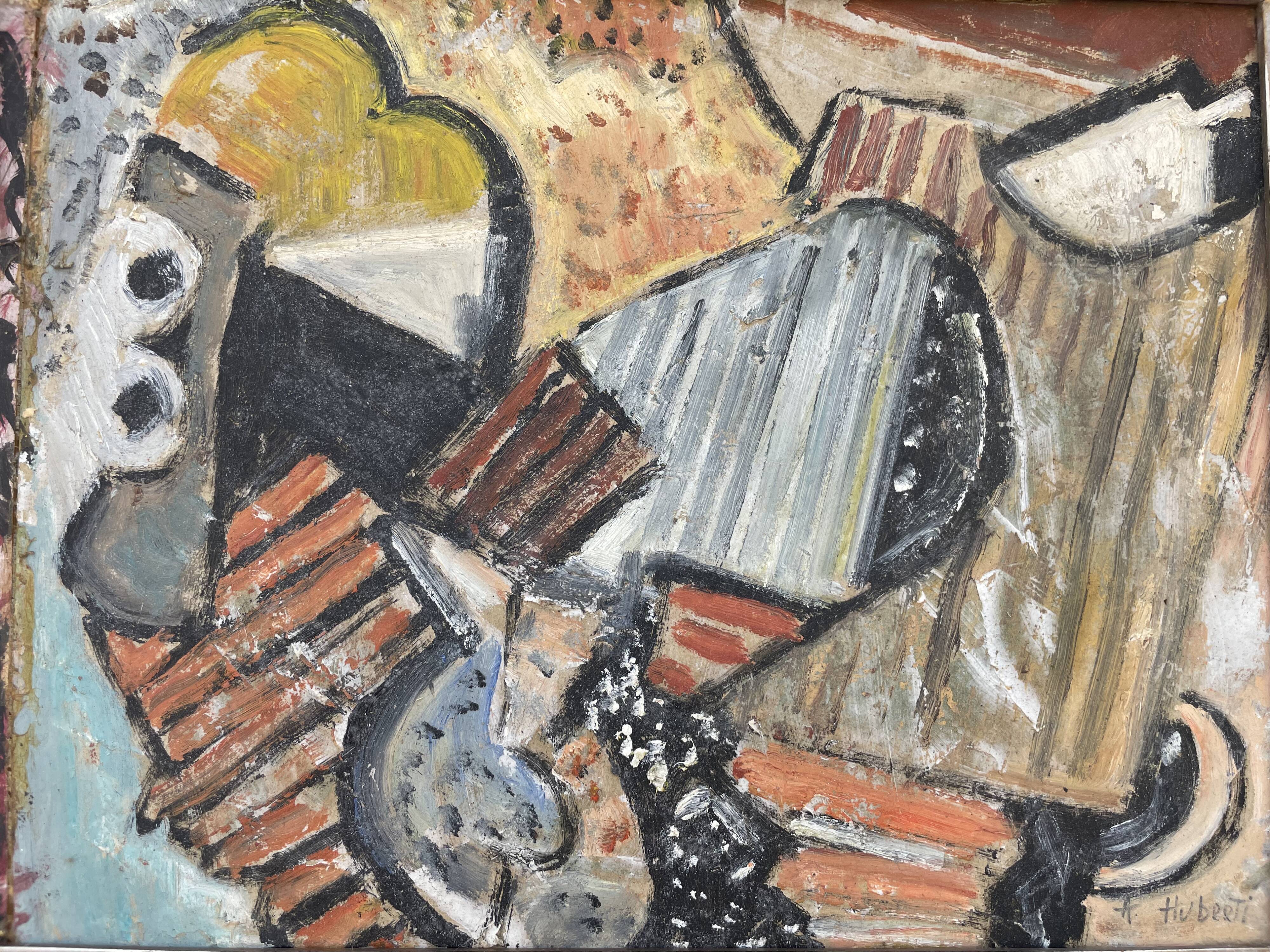 Painting modern painting cubist composition twentieth century