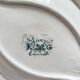 Ironware dish "Lucy" KG Lunéville circa 1900