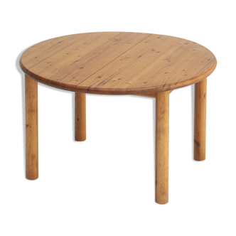 Table à manger ronde conçue par Rainer Daumiller, années 1970