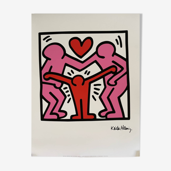 Keith Haring (1958-1990), Untitled Family, sous licence Artestar NY