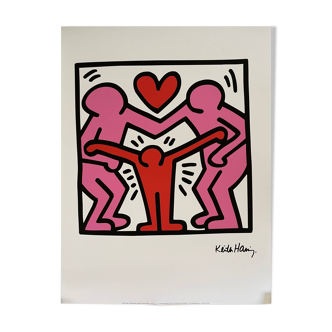 Keith Haring (1958-1990), Untitled Family, sous licence Artestar NY