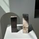 Black petrified wood bookend H17 L17 P6