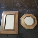 Set of 2 handmade mirrors