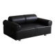 Marzio Cecchi sofa daybed in buffalo leather, Italy 1970s