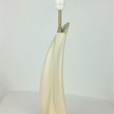 "Concorde" lamp vintage white ceramic 1960