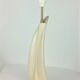 "Concorde" lamp vintage white ceramic 1960